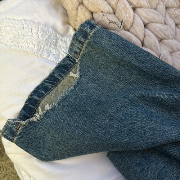 VERSEAS BLUE FADED BOOT LEG JEANS - Picture 4 of 8